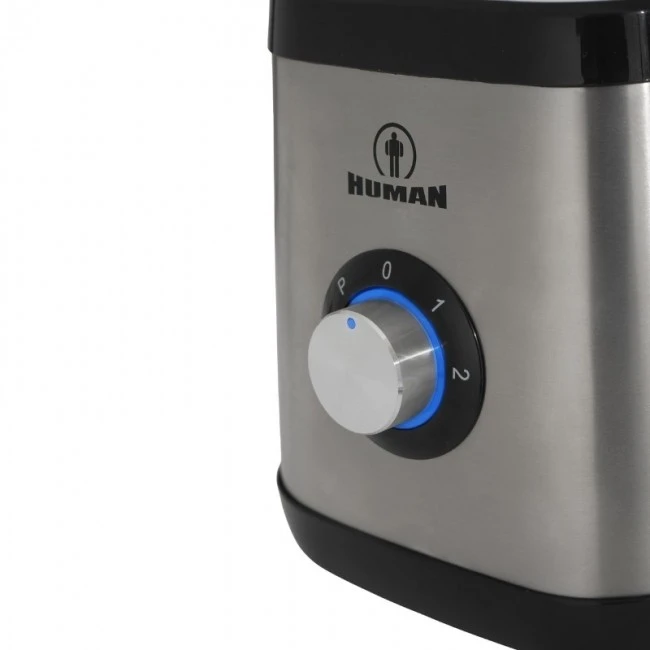 Blender with Glass Jug 1.5L 1500W Inox Human HU-3013