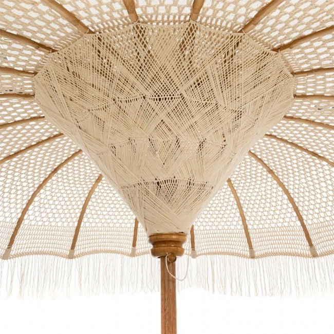 ΟΜΠΡΕΛΑ ΜΑΚΡΑΜΕ ΛΕΥΚΗ Φ185ΕΚ BALI (ΥΨΟΣ 170 260 ΕΣΩΤΕΡΙΚΟ 210ΕΚ.)