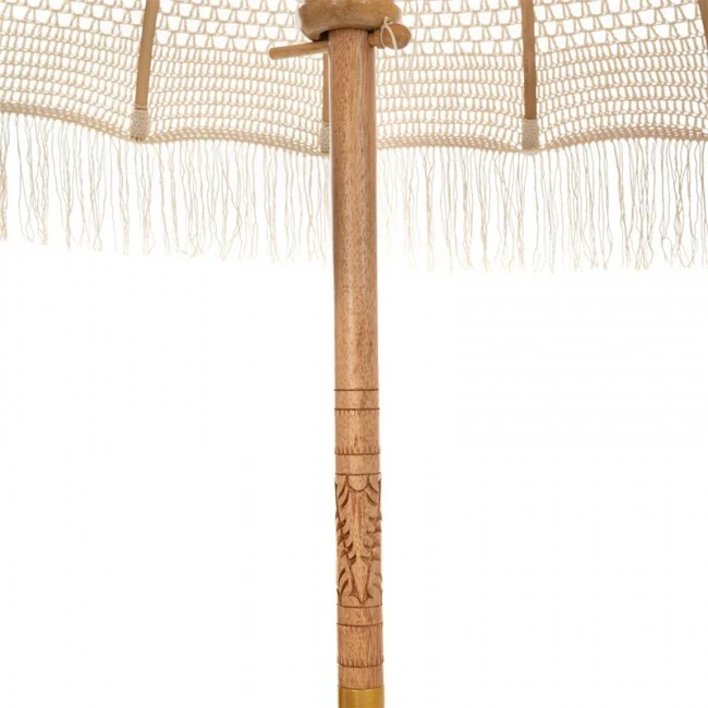 ΟΜΠΡΕΛΑ ΜΑΚΡΑΜΕ ΛΕΥΚΗ Φ185ΕΚ BALI (ΥΨΟΣ 170 260 ΕΣΩΤΕΡΙΚΟ 210ΕΚ.)