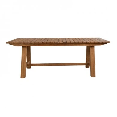 ΞΥΛΙΝΟ ΤΡΑΠΕΖΙ 220X75X78EK ΕΞΩΤΕΡΙΚΟΥ ΧΩΡΟΥ ΑΠΟ ΞΥΛΟ TEAK