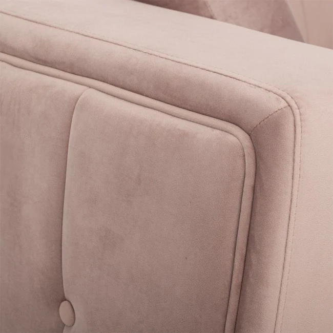 ΣΑΠΙΟ ΜΗΛΟ ΒΕΛΟΥΔΙΝΟΣ 3ΘΕΣΙΟΣ ΚΑΝΑΠΕΣ ΜΕ ΑΣΗΜΙ ΜΕΤΑΛΛΙΚΑ ΠΟΔΙΑ 236Χ86Χ85ΕΚ LEGS KD