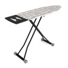 KUMTEL MM470 metallic ironing board in anthracite color 124x43x98cm.