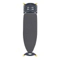 Lilium Perilla aluminium ironing board in anthracite color 124x43x98cm.