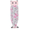 Adriana Perilla metallic ironing board in pink color 125x45x93cm.