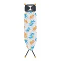 Alsu Perilla metallic ironing board in anthracite color 97x30x90cm.
