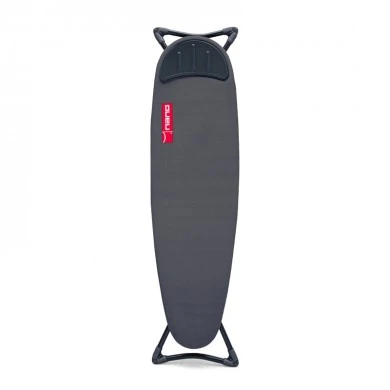 Nano Perilla metallic ironing board in anthracite color 140x38x98cm.