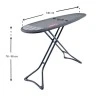 Nano Perilla metallic ironing board in anthracite color 140x38x98cm.