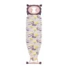 Valentina Perilla metallic ironing board in pink color 120x40x95cm.