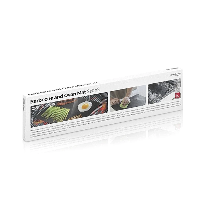 Αντικολλητική μεμβράνη ψησίματος Innovagoods V0100426 για φούρνο και μπάρμπεκιου σετ 2 τεμαχίων