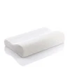 Viscoelastic memory foam pillow with ergonomic design 48x29x9cm.