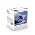 Libow rainbow LED desk lamp white color 10x16x10cm.