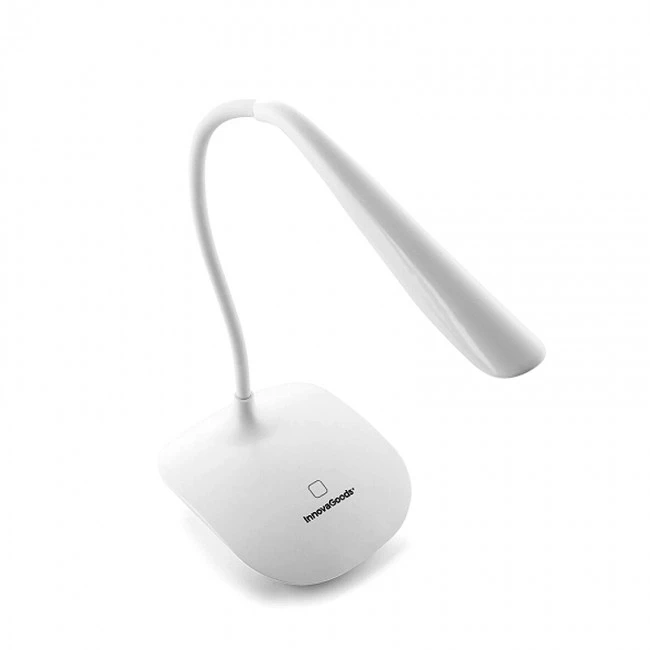 Innovagoods V0103192 Rechargeable touch LED desk lamp in white  Innovagoods V0103192