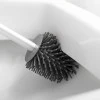 Rubber toilet brush 12x12x43cm.