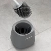 Rubber toilet brush 12x12x43cm.