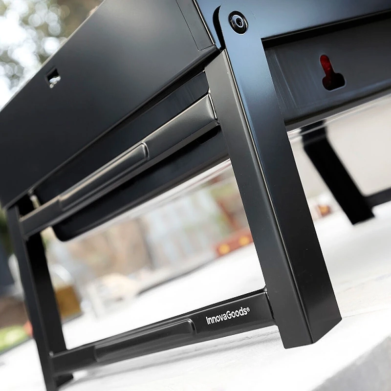 BearBQ Innovagoods folding - portable charcoal grill 41x20x28cm.