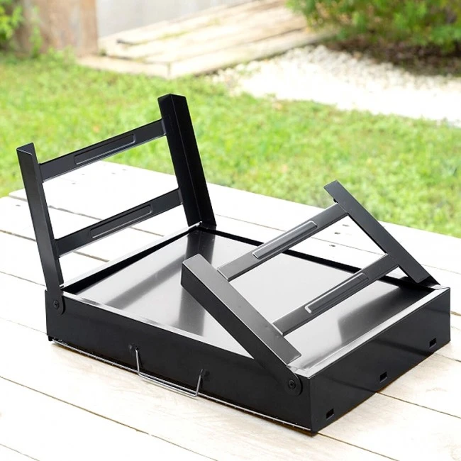 BearBQ Innovagoods folding - portable charcoal grill 41x20x28cm.