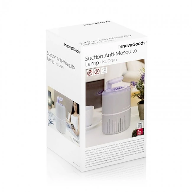 Ηλεκτρική εντομοπαγίδα Led 4W KL Drain Innovagoods V0103447