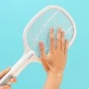 Rechargeable 2 in 1 UV Insect Killer Racket 18x44.5x8cm.