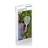 Rechargeable 2 in 1 UV Insect Killer Racket 18x44.5x8cm.