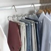 Pants hanger Havser Innovagoods V0103543 metal color silver 23x18x24cm.