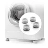 Anti-vibration washing machine feet set of 4 pcs. Ø6.7 x3.5cm.