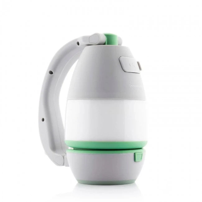 Rechargeable multifunctional flashlight for camping 8.5x15.5x13cm.