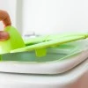 Folding children's toilet seat color green 29x6x34cm.