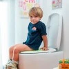 Folding children's toilet seat color green 29x6x34cm.