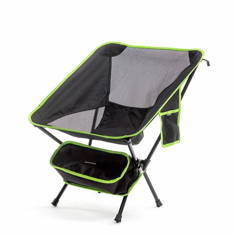 Folding camping chair Folstul Innovagoods V0103860 color black 58x52.5x64cm.