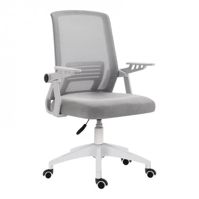 A1180W ΛΕΥΚΟ/ΓΚΡΙ MESH ΠΟΛ/ΝΑ ΓΡΑΦΕΙΟΥ