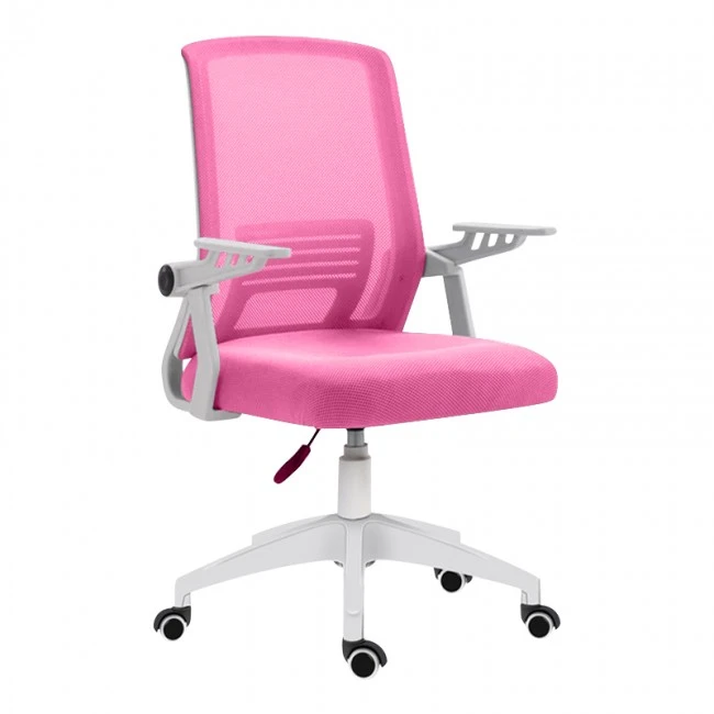 A1180W ΛΕΥΚΟ/ΡΟΖ MESH ΠΟΛ/ΝΑ ΓΡΑΦΕΙΟΥ