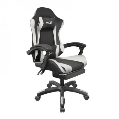 A6060 ΜΑΥΡΟ/ΛΕΥΚΟ ΠΟΛΥΘΡΟΝΑ GAMING/ΜΕ ΥΠΟΠΟΔΙΟ