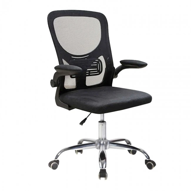 A9870 ΜΑΥΡO MESH ΠΟΛΥΘΡΟΝΑ ΓΡΑΦΕΙΟΥ