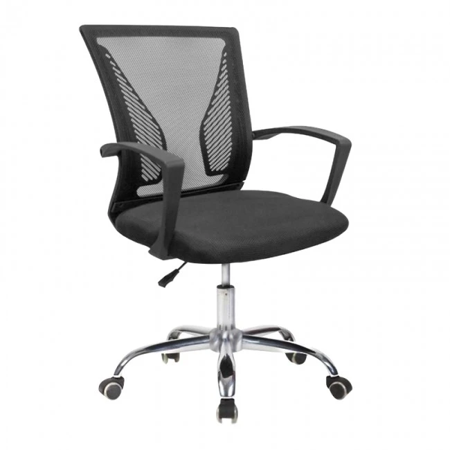 A9880 ΜΑΥΡO MESH ΠΟΛΥΘΡΟΝΑ ΓΡΑΦΕΙΟΥ