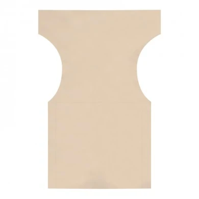 Megapap waterproof polyester canva for director's armchair in ecru color 56x44x80cm.