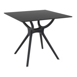 ΑΙΡ ΤΡΑΠΕΖΙ 80Χ80εκ. BLACK LAMINATE 12mm - 20.0182 ΑΙΡ ΤΡΑΠΕΖΙ 80Χ80εκ. BLACK LAMINATE 12mm - 20.0182