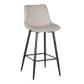 ALESIA BEIGE ΥΦΑΣΜΑ 74εκ. ΣΚΑΜΠΟ ΜΕΤΑΛΛΙΚΟ