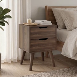 ALINA Bedside 29x29x44 Walnut