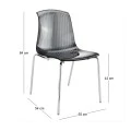 ΑΛΕΓΚΡΑ BLACK TRANSP.ΚΑΡΕΚΛΑ - 32.0066