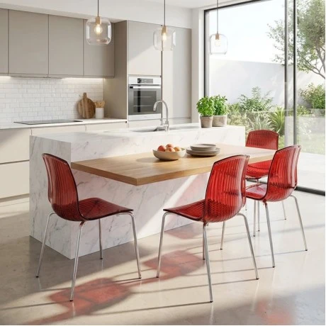 ΑΛΕΓΚΡΑ RED TRANSP.(Σ4)ΚΑΡΕΚΛΑ - 32.0062