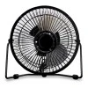Table - desk fan 15cm. rechargeable, black color