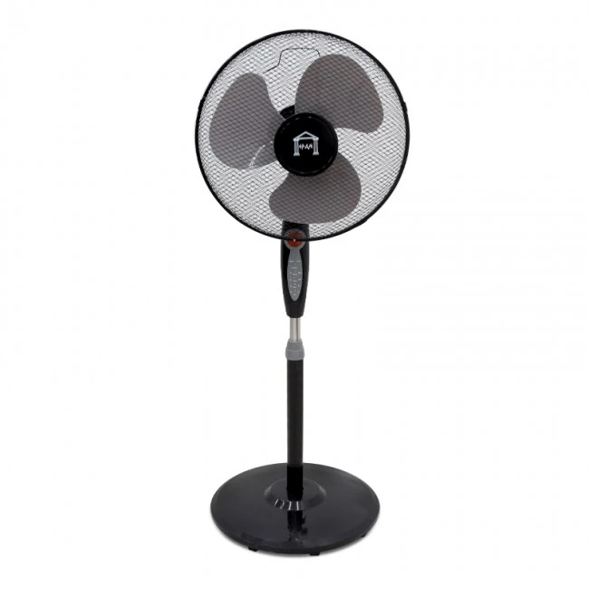 StandFan 16" 40cm 50W with remote  in black color