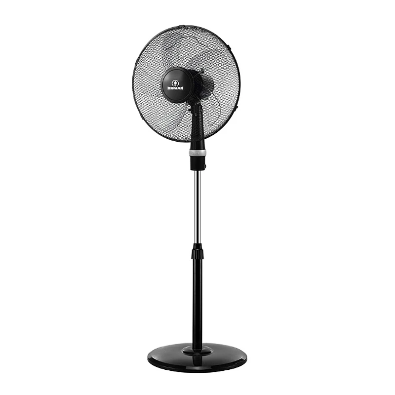 Ανεμιστήρας με Ορθοστάτη Human FS-40-F 16" 40 εκ. 50W χρώμα μαύρο