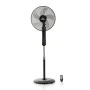 Stand fan (16") 40cm 55W Human FS-40-12R black color