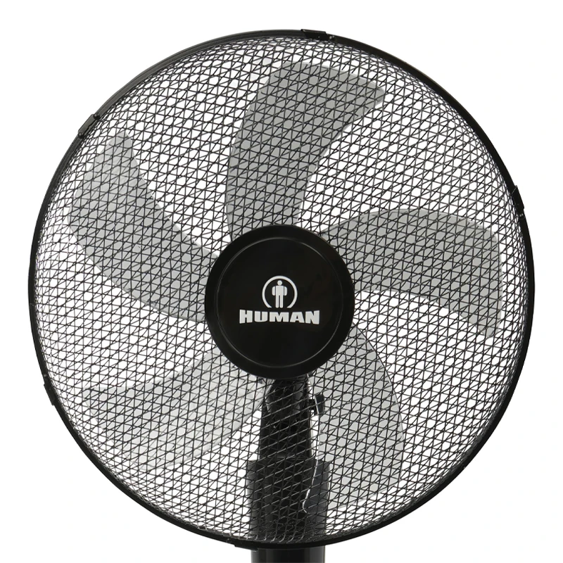 Stand fan (16") 40cm 55W Human FS-40-12R black color