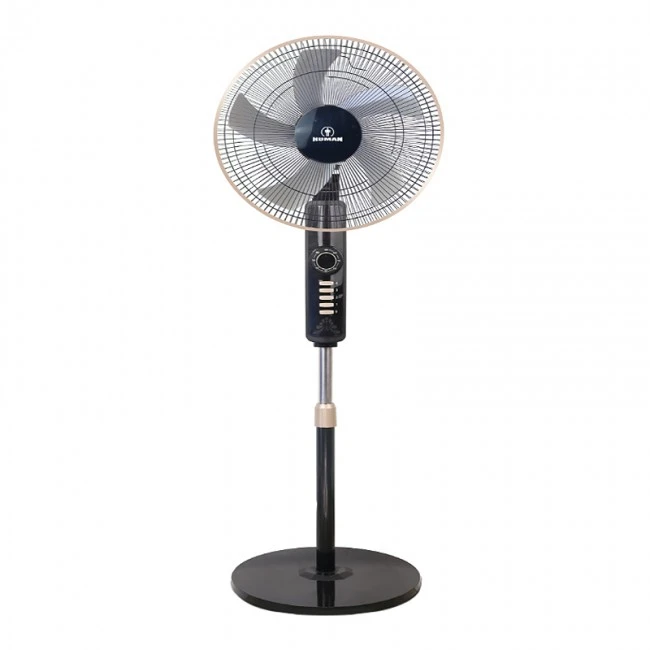 Ανεμιστήρας με Ορθοστάτη 18" 45εκ. 60W χρώμα μαύρο Human FS-45-A51
