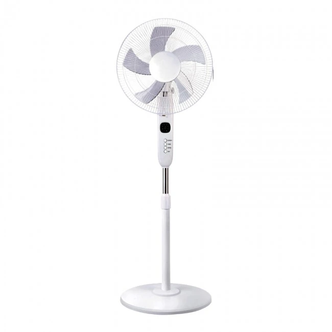 Ανεμιστήρας με ορθοστάτη FANSFPW10R (18") 45εκ. με τηλεχειριστήριο 55W χρώμα λευκό