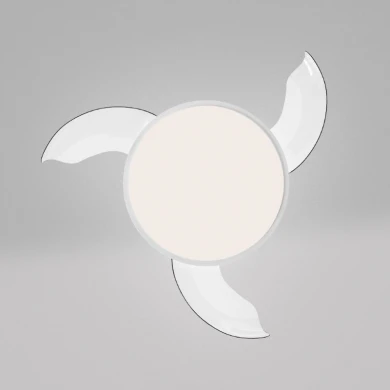 Ceiling fan FANKKWH10G with remote control Led 36W DC 35W color white Φ1320mm