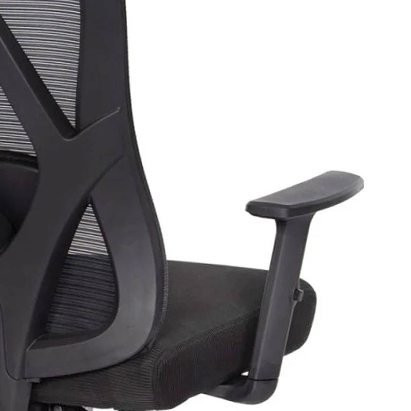 ΚΑΡΕΚΛΑ ΓΡΑΦΕΙΟΥ MEXER HM1195.01 ΜΑΥΡΟ MESH-ΜΕΤΑΛ.ΒΑΣΗ-NYLON ΣΚΕΛΕΤΟΣ 60x49x130Υεκ.