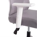 ΚΑΡΕΚΛΑ ΓΡΑΦΕΙΟΥ MEXER HM1195.02 ΓΚΡΙ MESH-ΜΕΤΑΛ.ΒΑΣΗ-ΣΚΕΛΕΤΟΣ ΛΕΥΚΟΣ 68x70x136Υεκ.